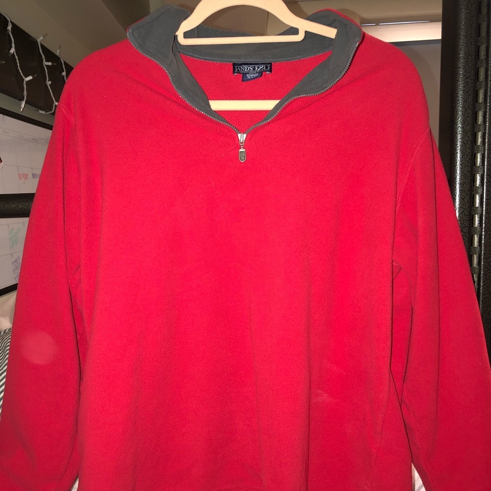 Lands End Fleece Pullover